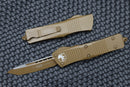 Microtech Troodon Tanto Cerakote Standard Tan 140-1CTA