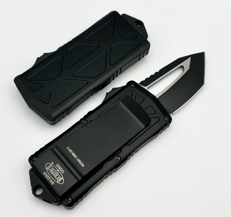 Microtech Exocet T/E Tanto Black Tactical Standard 158-1T