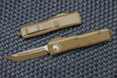 Microtech UTX-85 Tanto Cerakote Tan Standard 233-1CTA