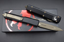 Microtech Ultratech Black w/ Double Edge Bronze Apocalyptic 122-13AP