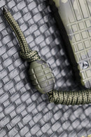 Microtech Combat Troodon OD Green Frag Camo w/ Double Edge Full Serrated Camo  142-3FROCS