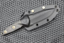 Microtech Socom Alpha Mini Single Edge Black DLC & Carbon Fiber 113M-1DLCCFS