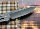 Chris Reeve Large 21 Sebenza Unique Graphic Damascus Blue