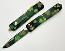 Microtech Ultratech Saint Patrick’s Day Green Single Edge 121-1SPDS