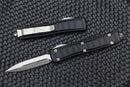 Microtech Ultratech 2 II Step Side Double Edge Black Signature Series 122II-10S