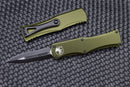 Microtech Hera Double Edge Black Standard & OD Green 702-1OD