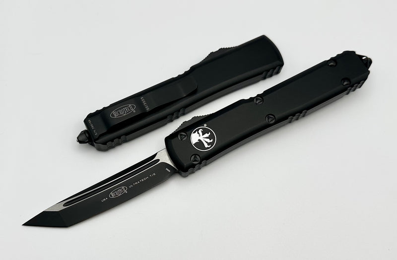 Microtech Ultratech T/E Tanto Black Tactical 123-1T
