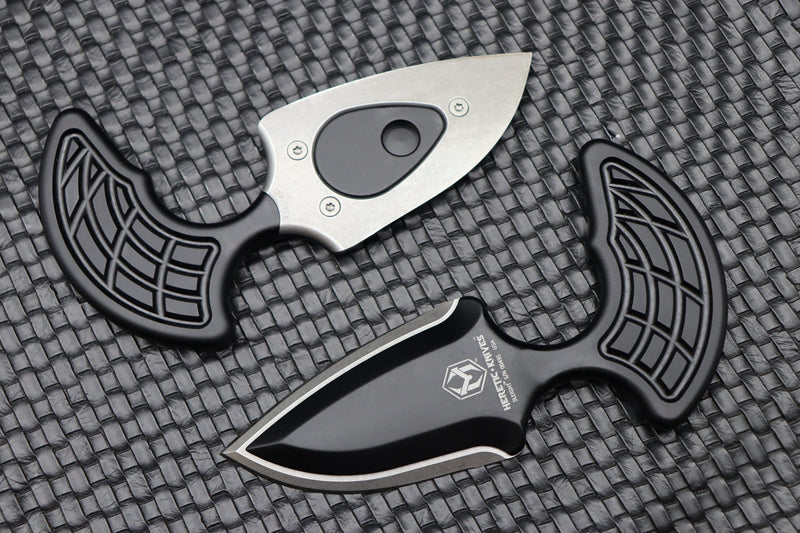Heretic Knives Sleight Modular Push Dagger Stonewash & Black
