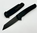 Pro-Tech Malibu Operator 2022 Black Handle w/ Tritium Inlaid Button & DLC 20CV Blade 5203-OPERATOR