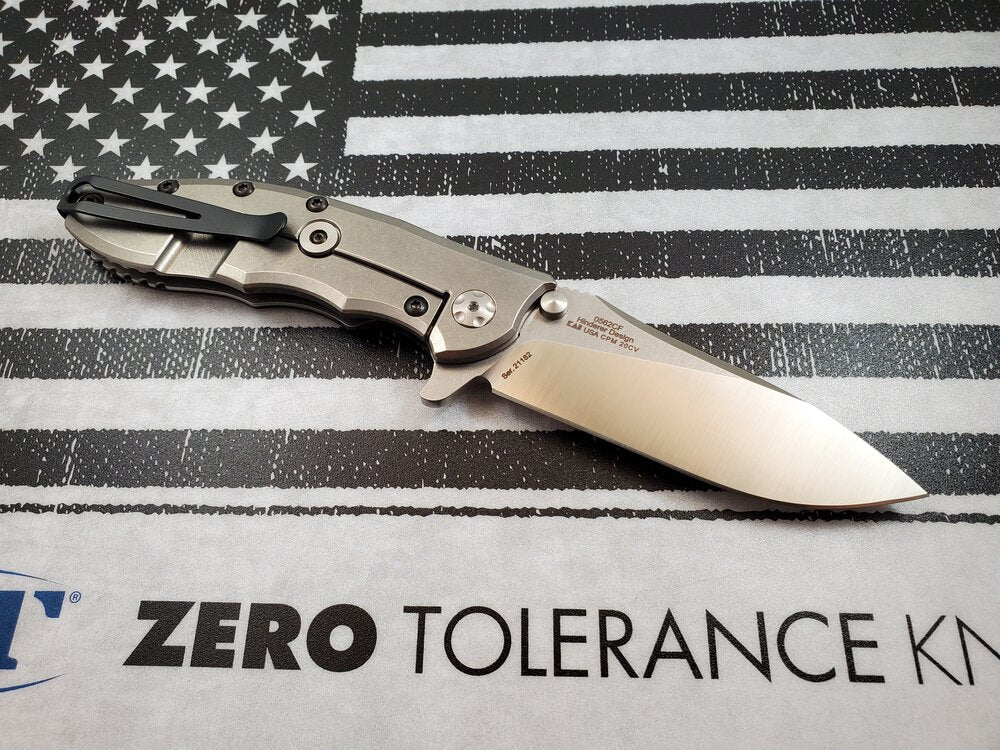 Zero Tolerance 0562CF ZT0562CF 20CV Carbon Fiber Framelock Flipper