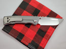 Chaves Knives 229 Redencion Drop Point G-10 Machine Finish Blade