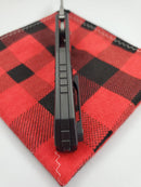 Reate Knives Black K-4 Marbled Carbon Fiber
