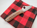 Spyderco SpyOpera Brown Canvas Micarta C225CMP