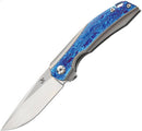 Kansept Knives Mini Accipitier Timascus S35VN Front Flipper K2007A4